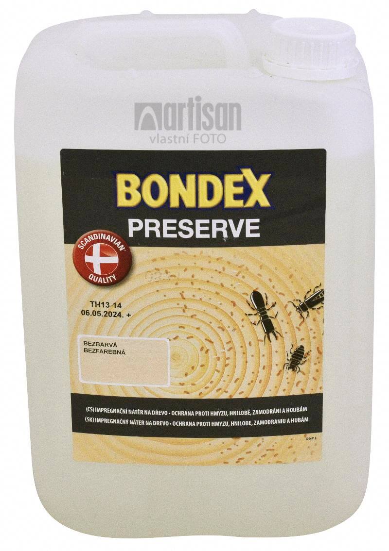 BONDEX Preserve - impregnace dřeva pro exteriéry 5 l Bezbarvá BONDEX