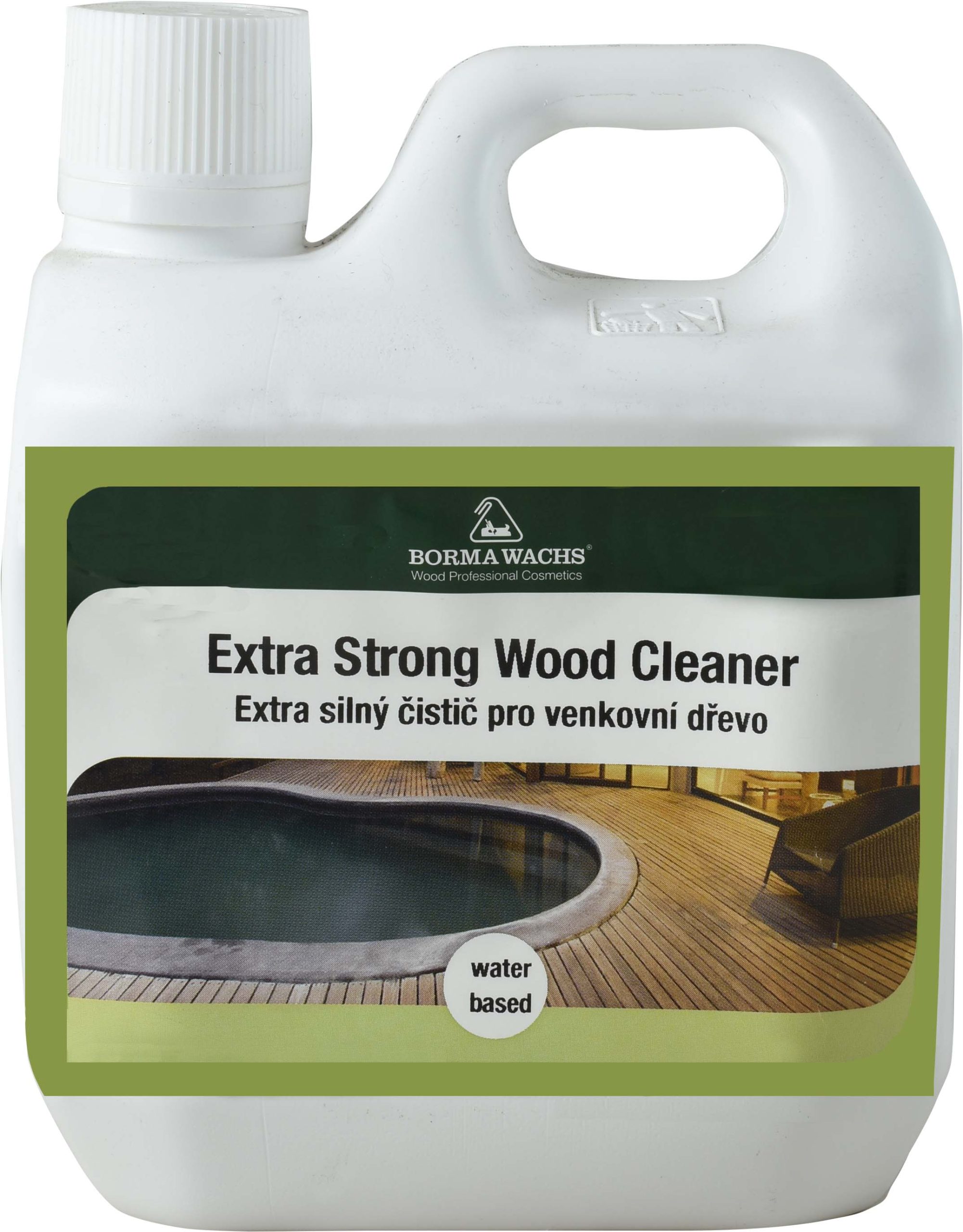 BORMA Extra Wood Cleaner - extra silný čistič dřeva 1 l BORMA