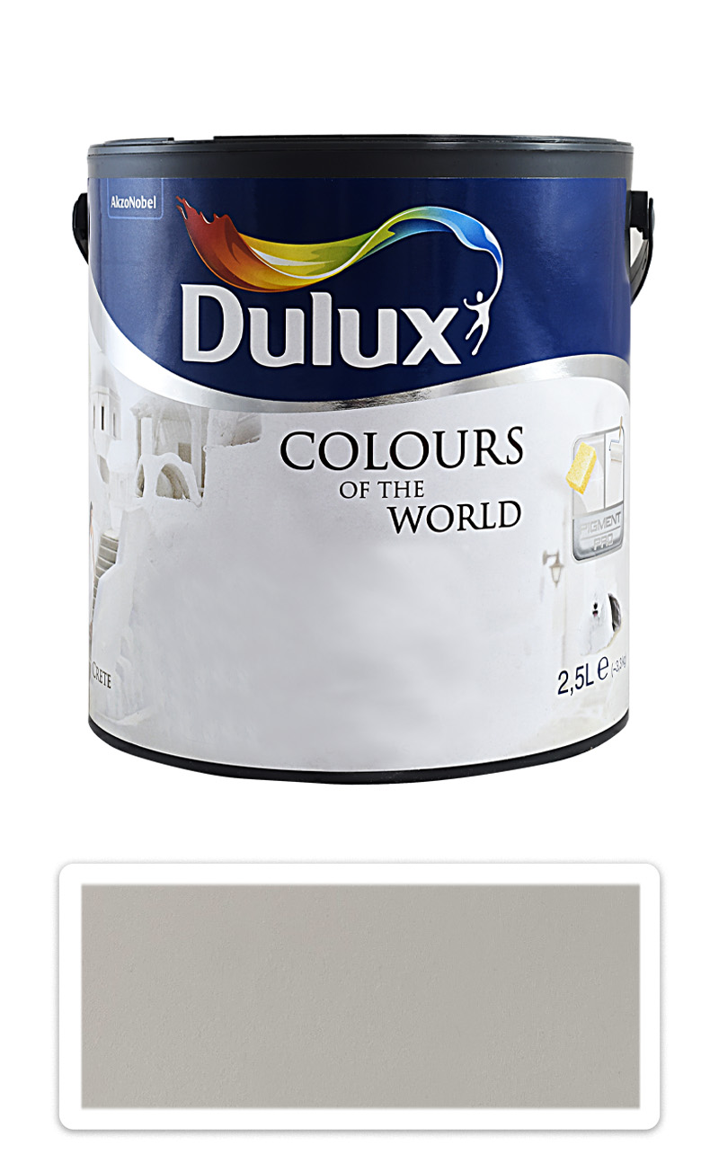 DULUX Colours of the World - matná krycí malířská barva do interiéru 2.5 l Lasturově bílá DULUX