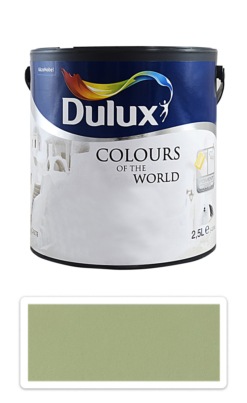 DULUX Colours of the World - matná krycí malířská barva do interiéru 2.5 l Poupata akácií DULUX