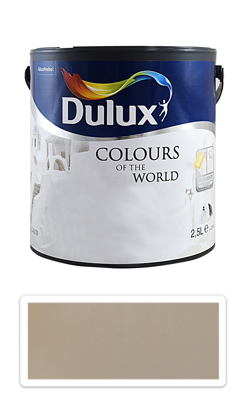 DULUX Colours of the World - matná krycí malířská barva do interiéru 2.5 l Pouštní stezka DULUX