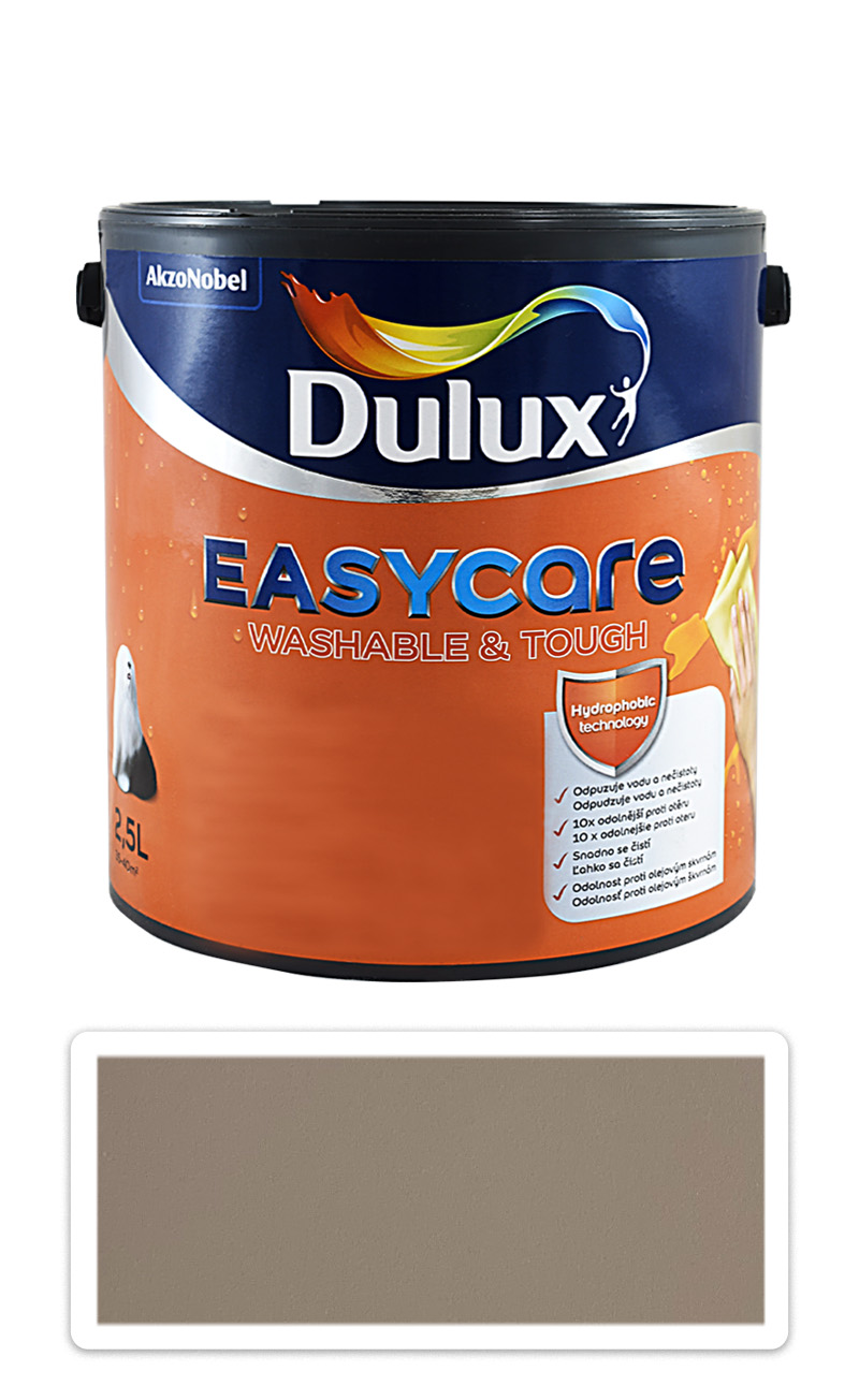 DULUX EasyCare - omyvatelná malířská barva do interiéru 2.5 l Kávová sušenka DULUX