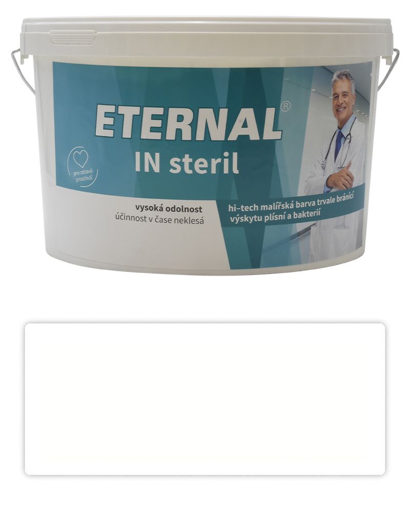 ETERNAL IN Steril - malířská barva proti napadení plísní a bakteriemi 12 l Bílá ETERNAL