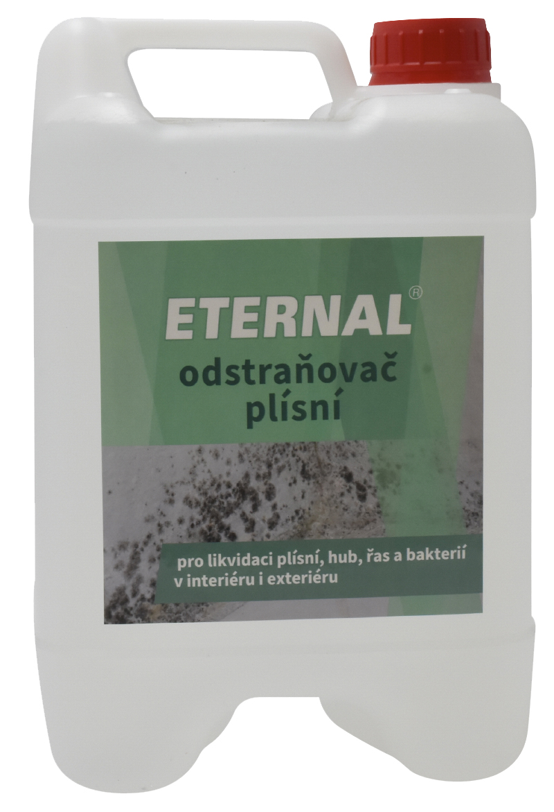 ETERNAL Odstraňovač plísní - biocidní přípravek na napadené povrchy 5 l ETERNAL