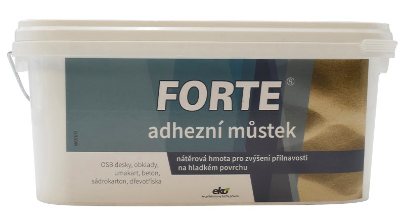 FORTE Adhezní můstek - podkladový nátěr s penetračním účinkem 3 l Bílá ETERNAL