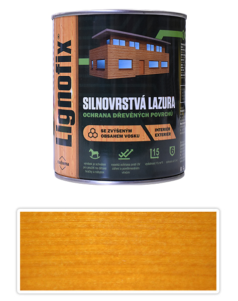 LIGNOFIX - silnovrstvá lazura 0.75 l Pinie Stachema