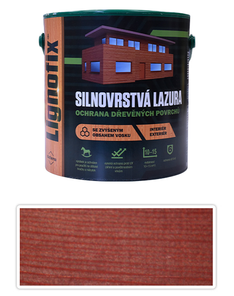 LIGNOFIX - silnovrstvá lazura 2.5 l Mahagon Stachema