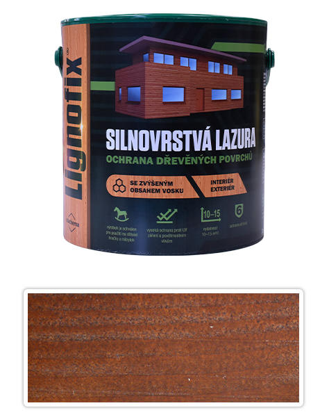 LIGNOFIX - silnovrstvá lazura 2.5 l Ořech Stachema