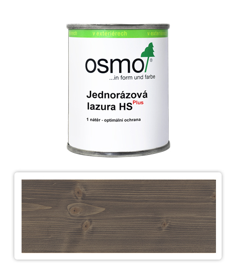 OSMO Jednorázová lazura HS 0.125 l Křemenně šedá 9207 OSMO