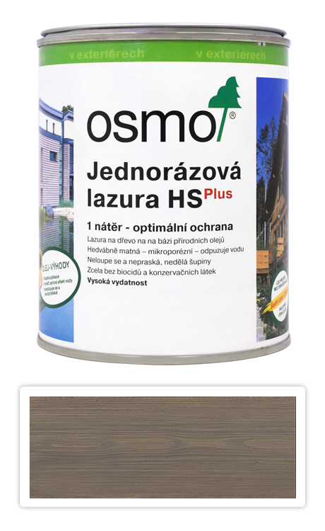 OSMO Jednorázová lazura HS 0.75 l Patina 9205 OSMO