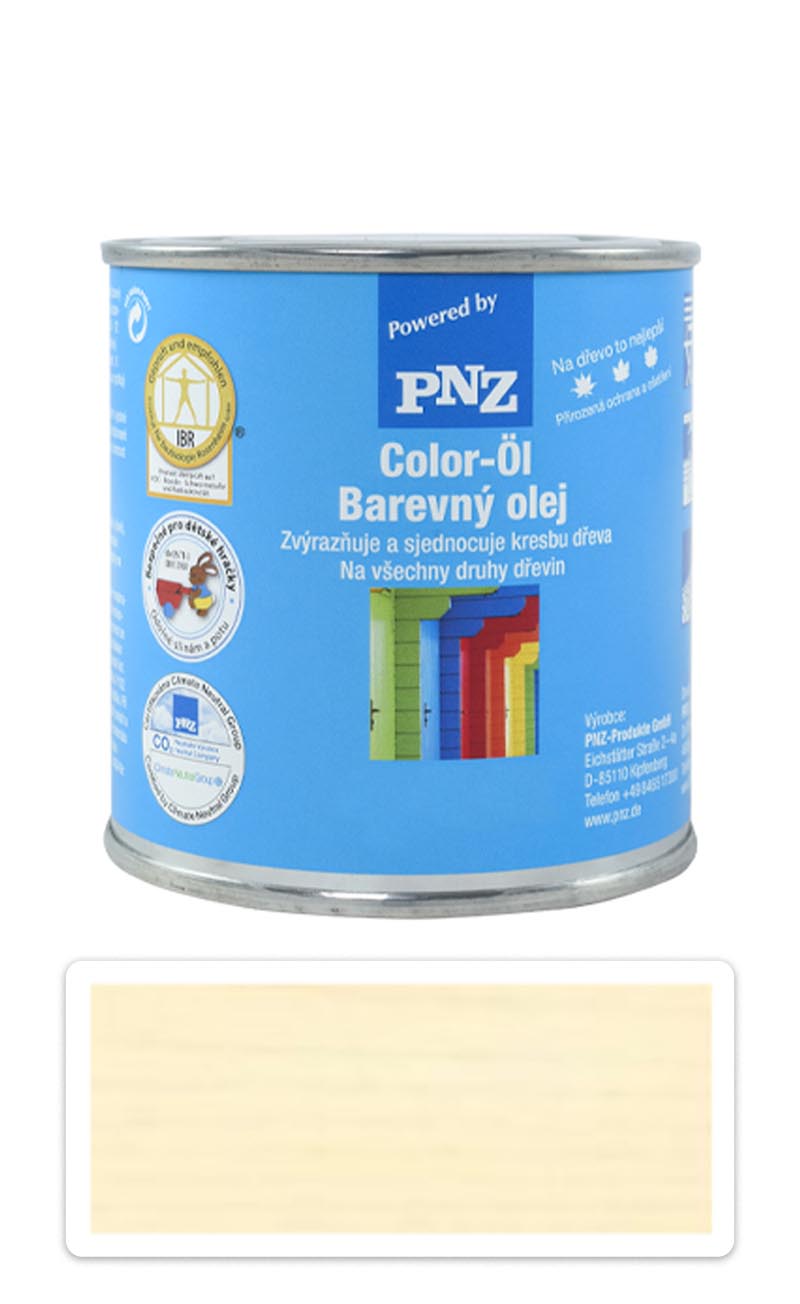 PNZ Barevný olej 0.25 l Bezbarvý PNZ