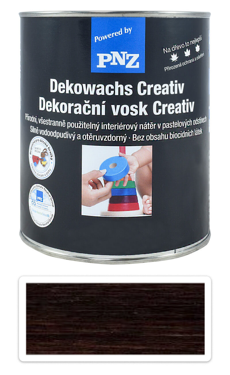 PNZ Dekorační vosk Creativ 0.75 l Černý PNZ