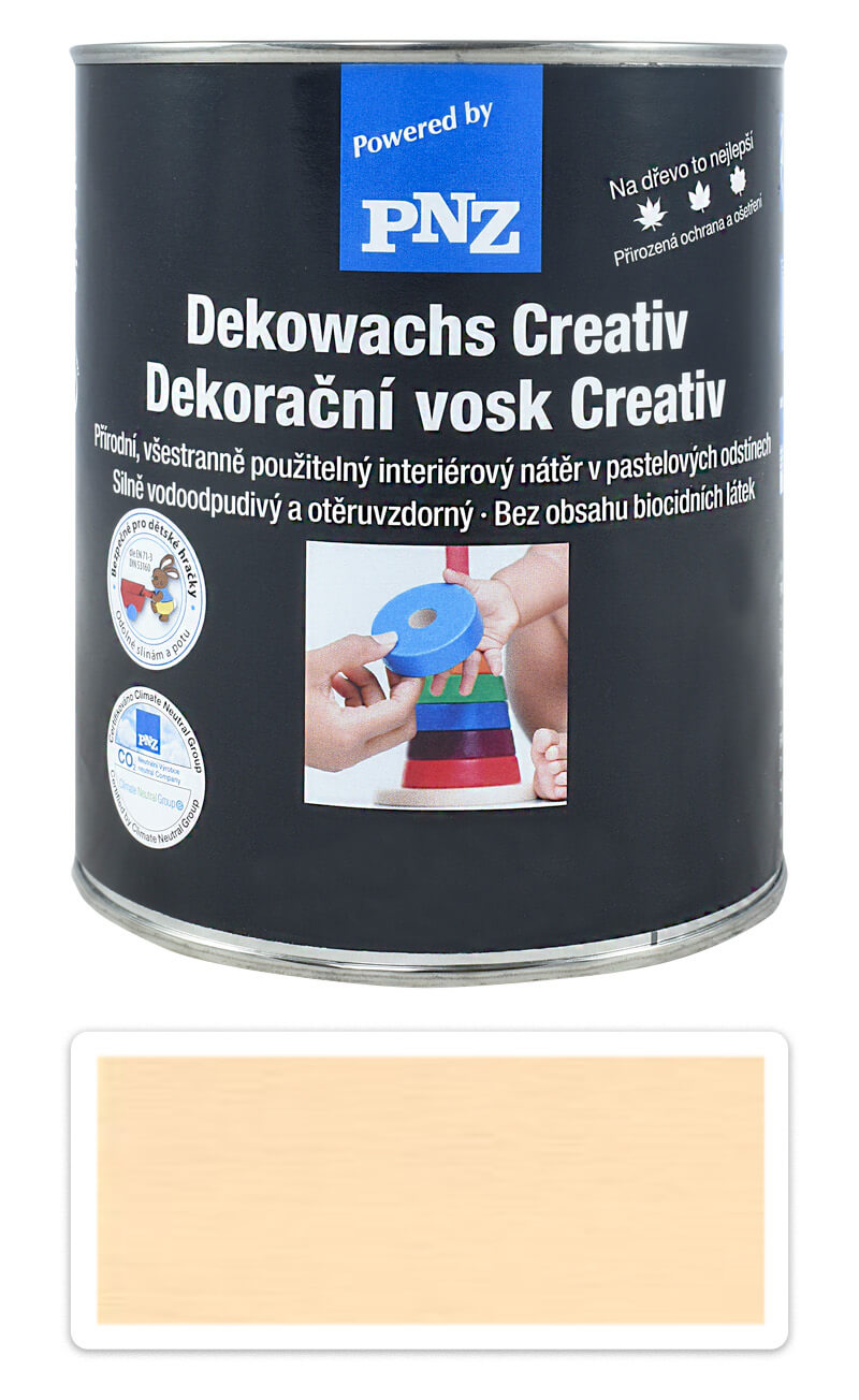 PNZ Dekorační vosk Creativ 0.75 l Pískový PNZ