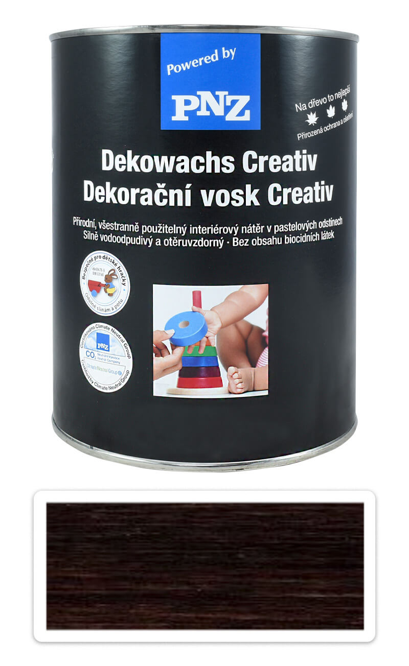 PNZ Dekorační vosk Creativ 2.5 l Černý PNZ