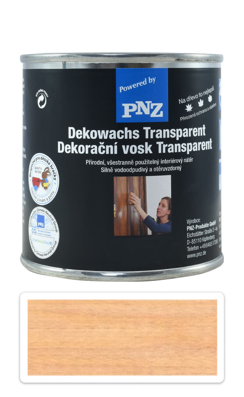 PNZ Dekorační vosk Transparent 0.25 l Buk PNZ