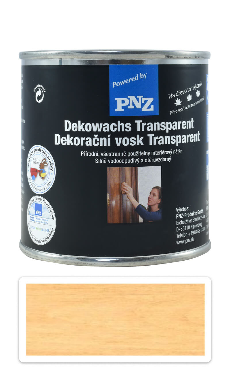 PNZ Dekorační vosk Transparent 0.25 l Savana PNZ