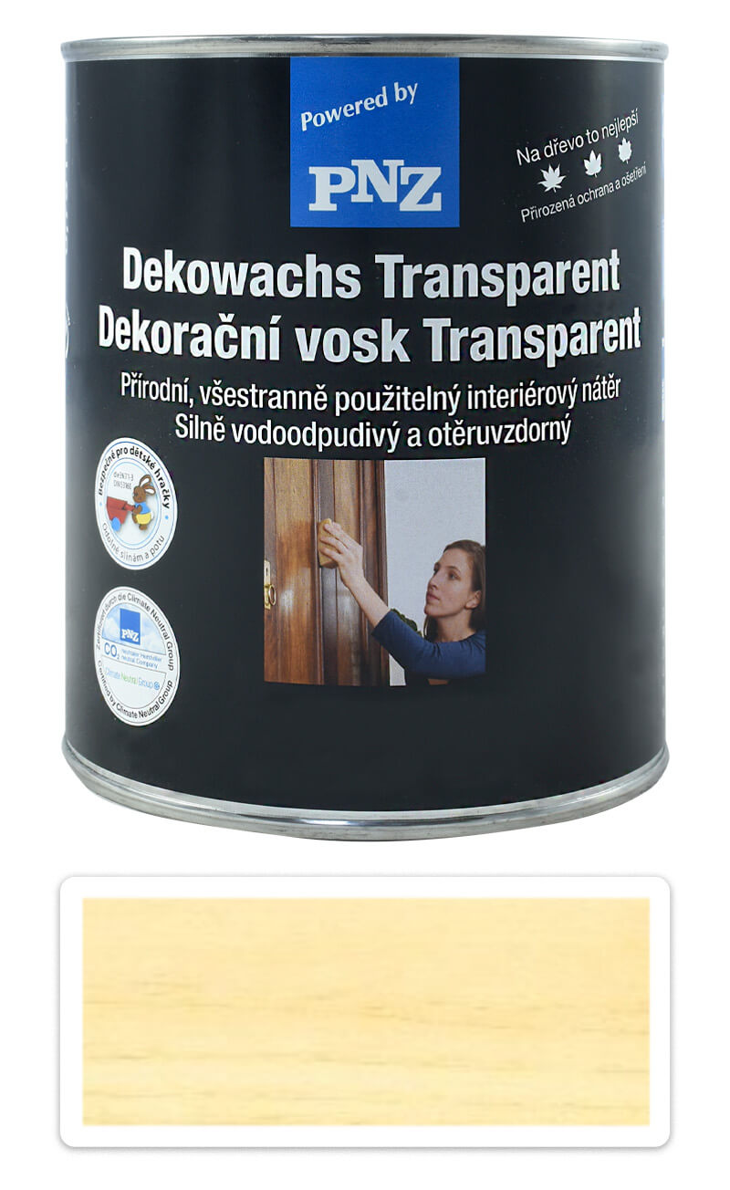 PNZ Dekorační vosk Transparent 2.5 l Bezbarvý PNZ