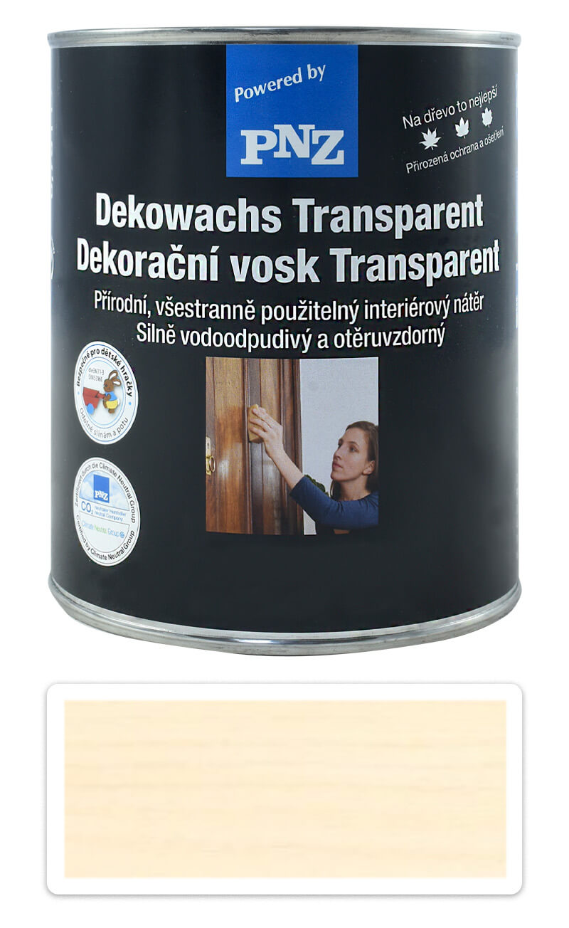 PNZ Dekorační vosk Transparent 0.75 l Bříza PNZ