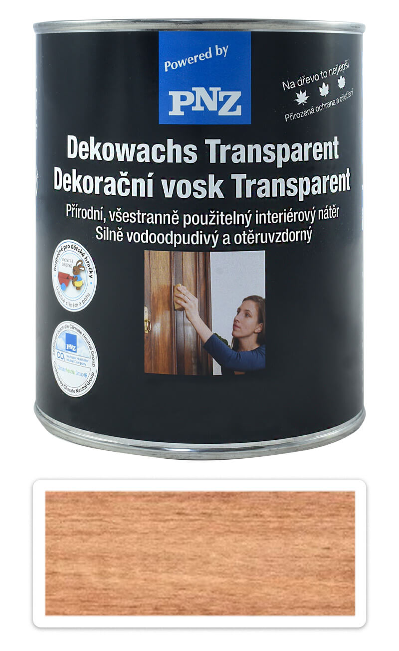 PNZ Dekorační vosk Transparent 0.75 l Koňak PNZ