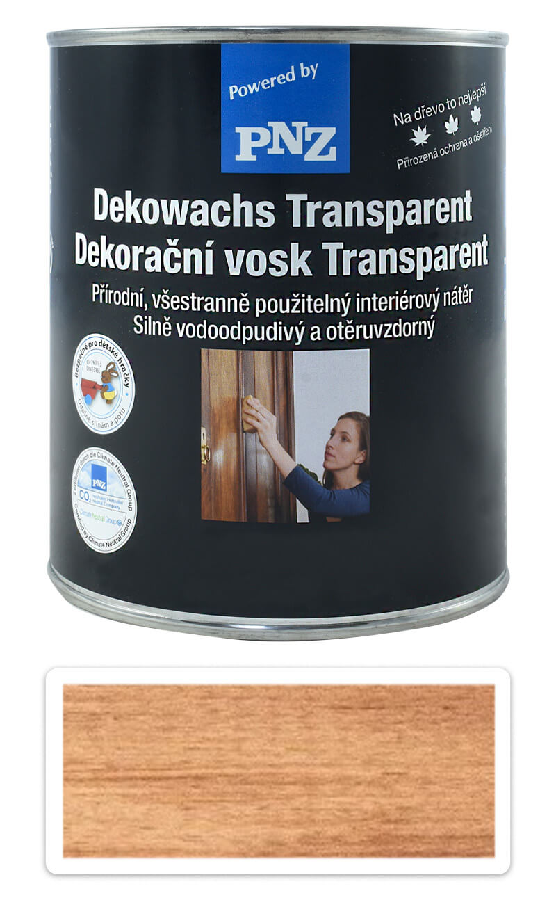 PNZ Dekorační vosk Transparent 0.75 l Ořech PNZ