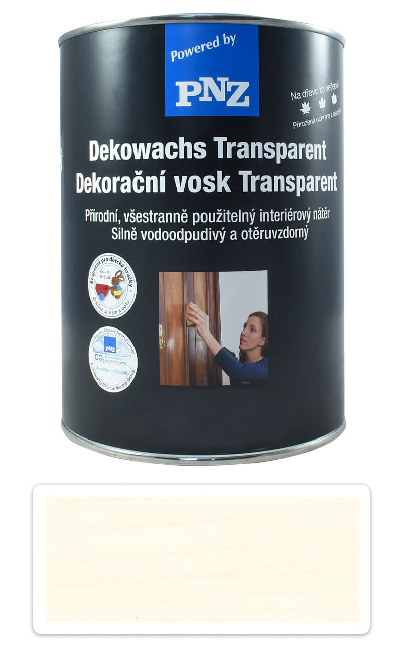 PNZ Dekorační vosk Transparent 2.5 l Bílý PNZ