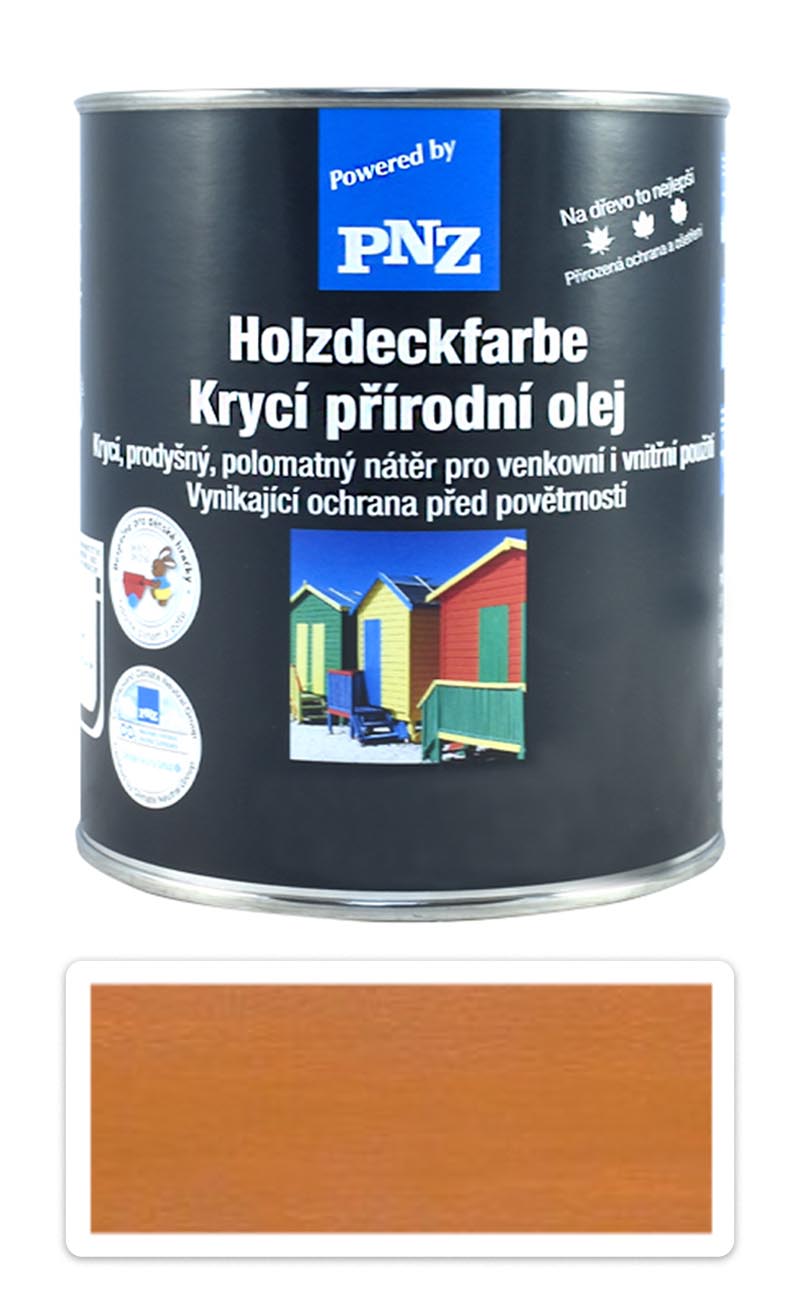 PNZ Krycí přírodní olej 0.75 l Smrkově žlutá PNZ