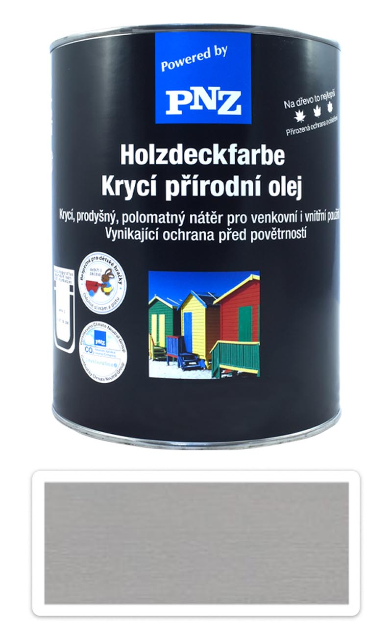 PNZ Krycí přírodní olej 2.5 l Křemenně šedá PNZ