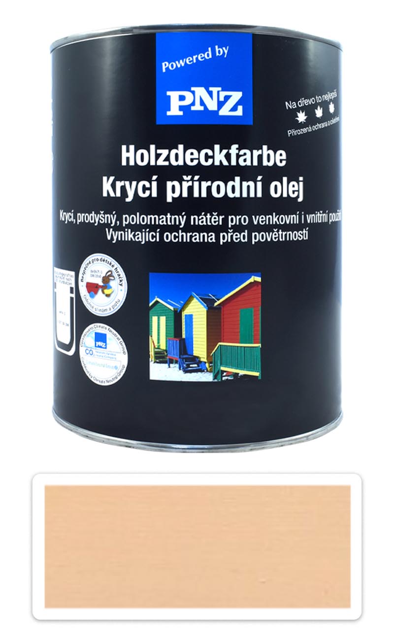 PNZ Krycí přírodní olej 2.5 l Slonová kost PNZ