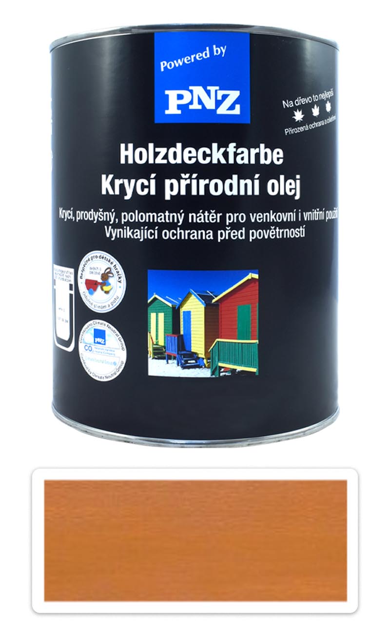 PNZ Krycí přírodní olej 2.5 l Smrkově žlutá PNZ