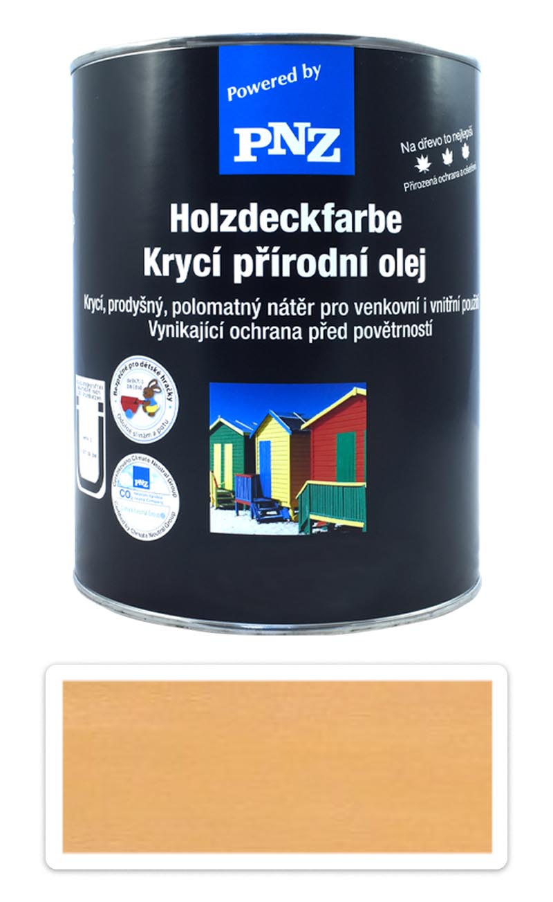 PNZ Krycí přírodní olej 2.5 l Slunečně žlutá PNZ