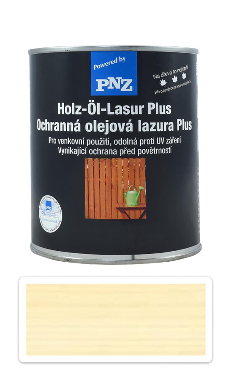 PNZ Ochranná olejová lazura Plus 0.75 l Bezbarvý PNZ