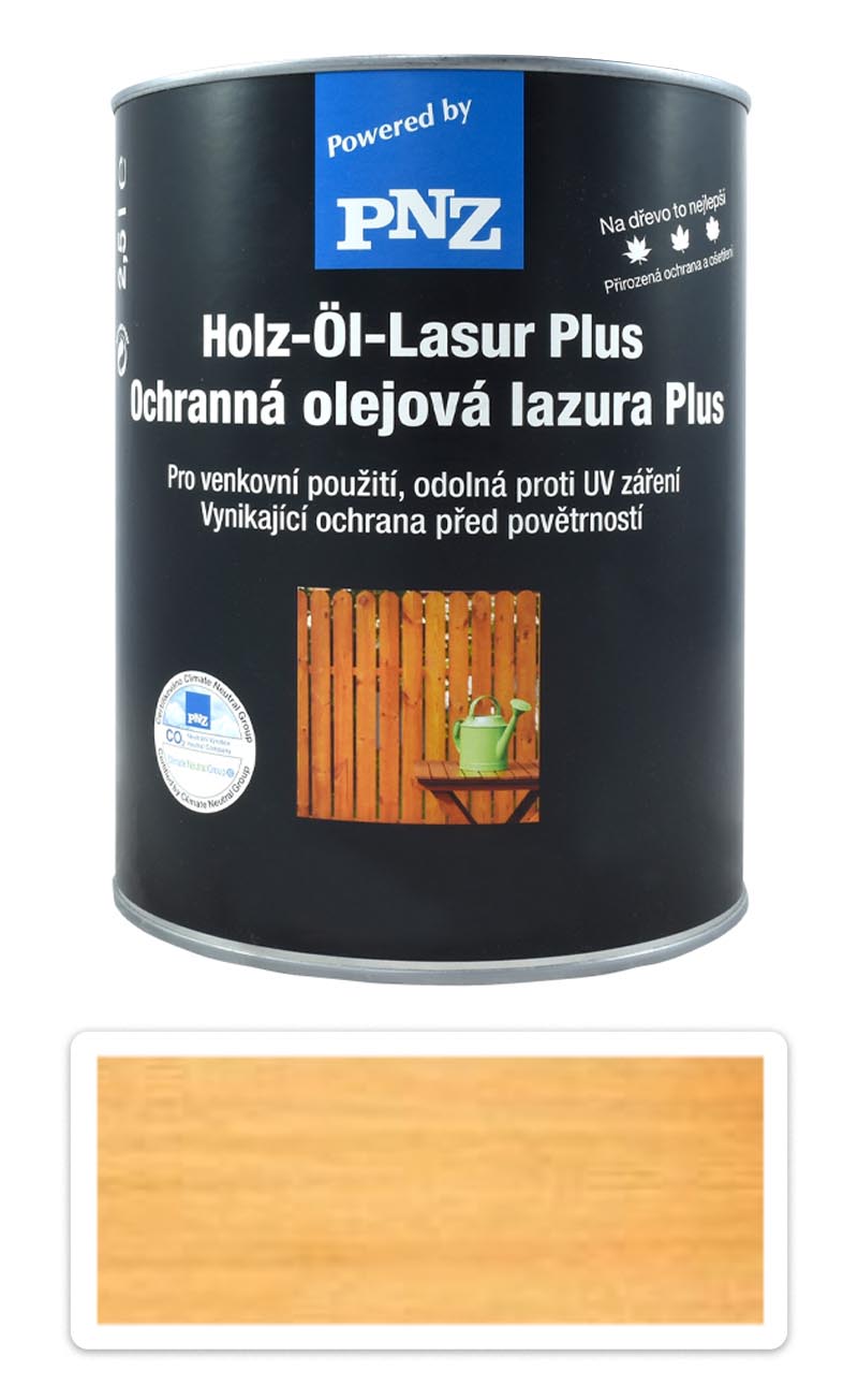 PNZ Ochranná olejová lazura Plus 2.5 l Borovice PNZ