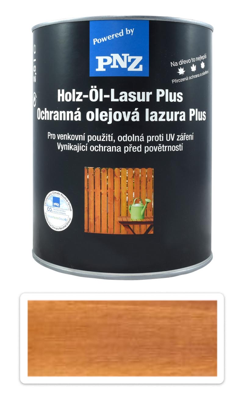 PNZ Ochranná olejová lazura Plus 2.5 l Dub PNZ