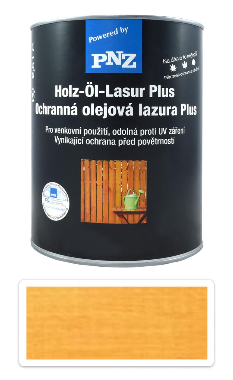 PNZ Ochranná olejová lazura Plus 2.5 l Pinie PNZ