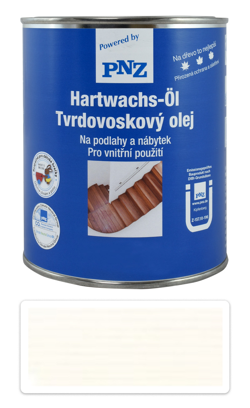 PNZ Tvrdovoskový olej 0.75 l Bílý PNZ