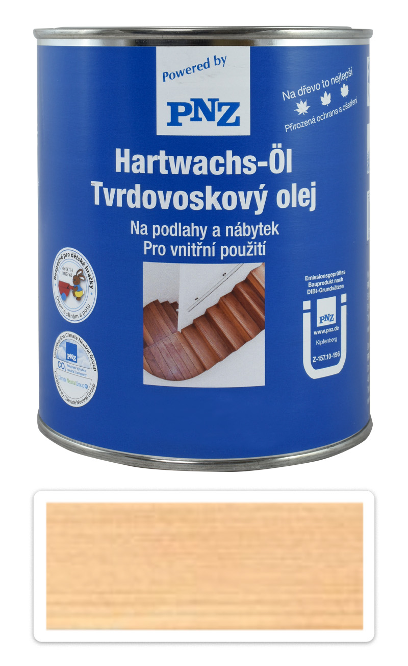 PNZ Tvrdovoskový olej barevný 0.75 l Jantar PNZ