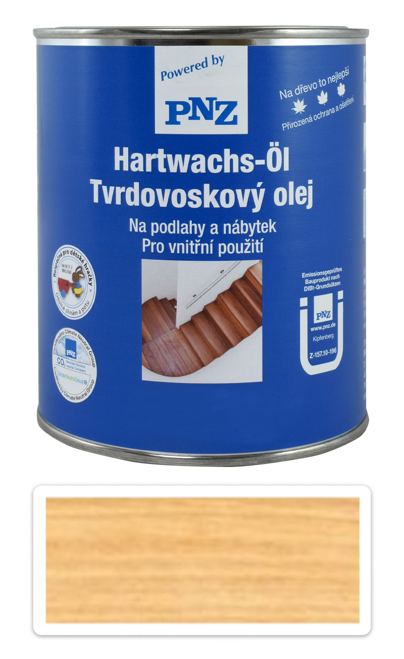 PNZ Tvrdovoskový olej 0.75 l Medový PNZ