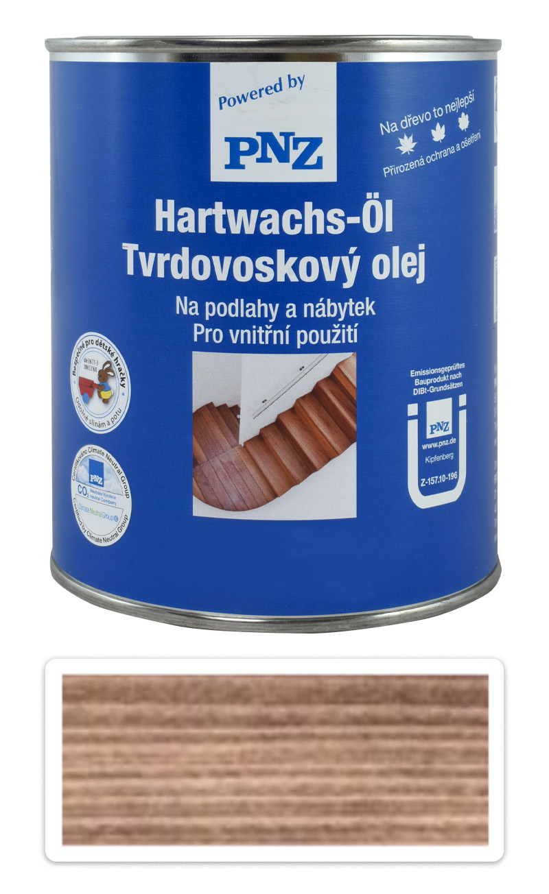 PNZ Tvrdovoskový olej barevný 0.75 l Terra PNZ