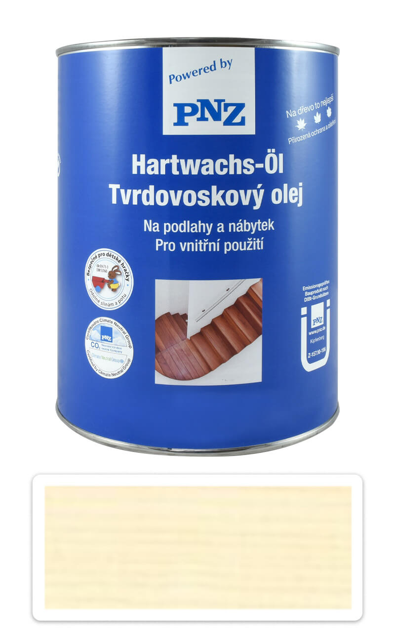 PNZ Tvrdovoskový olej 2.5 l Bezbarvý polomat PNZ