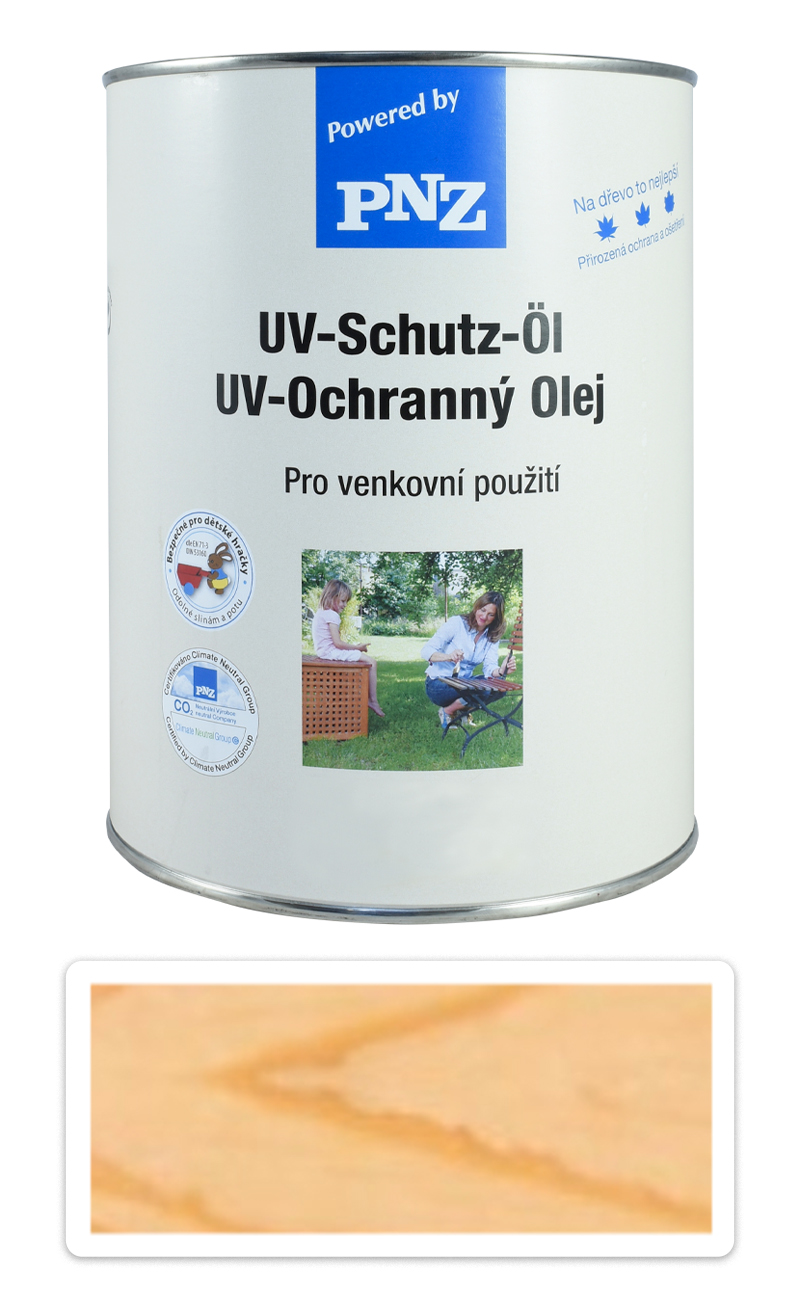 PNZ UV Ochranný olej pro exteriéry 2.5 l Bezbarvý PNZ