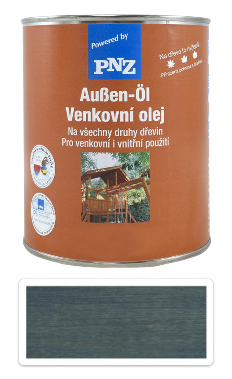 PNZ Venkovní olej 0.75 l Modrošedý PNZ