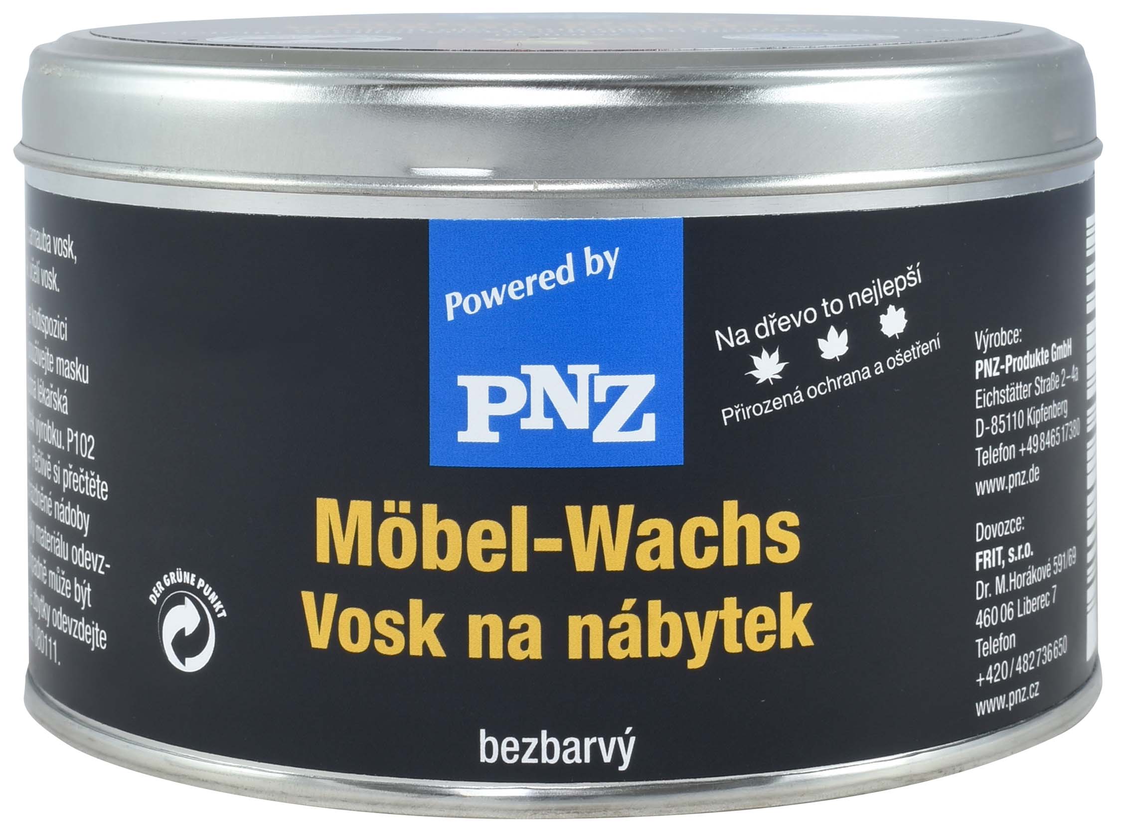 PNZ Vosk na dřevěný nábytek 0.5 l Bezbarvý PNZ