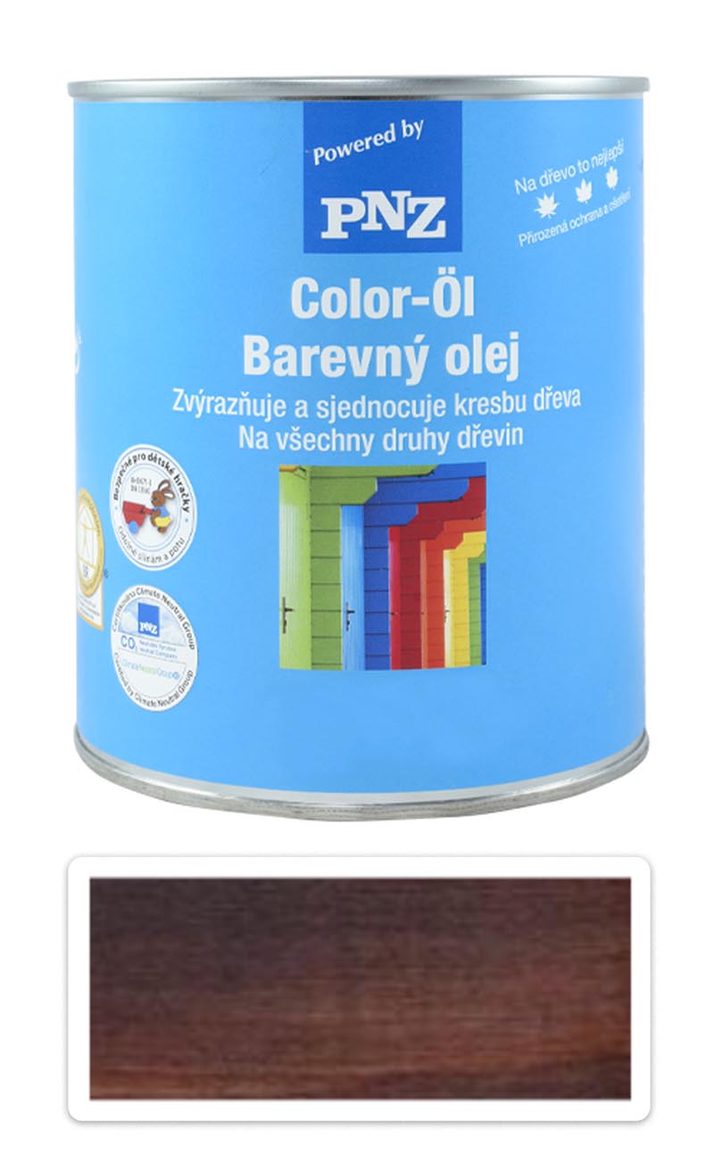 PNZ Barevný olej 0.75 l Merbau PNZ