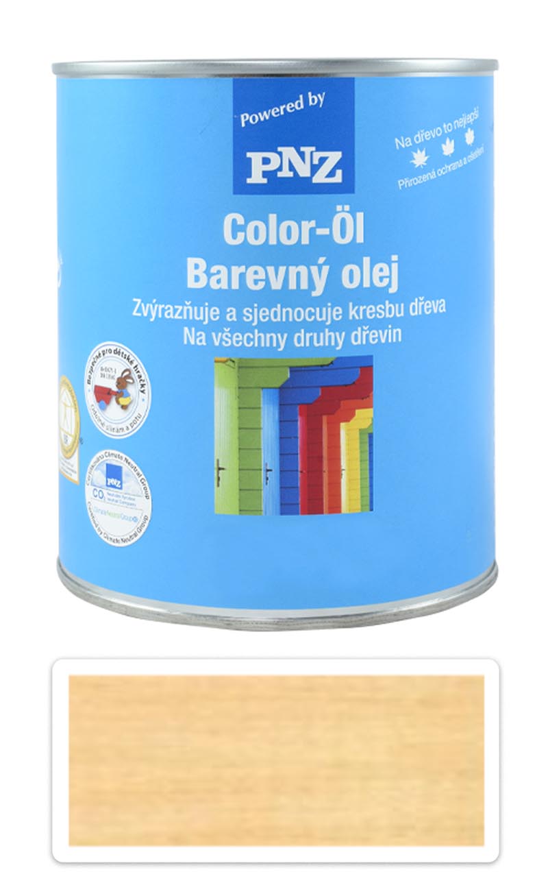 PNZ Barevný olej 0.75 l Dub světlý PNZ