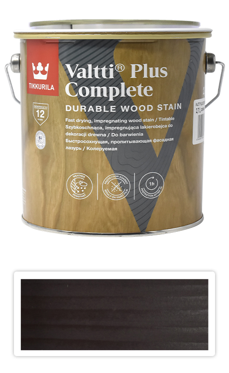 TIKKURILA Valtti Plus Complete - matná tenkovrstvá lazura 2.7 l Kanto 5077 TIKKURILA