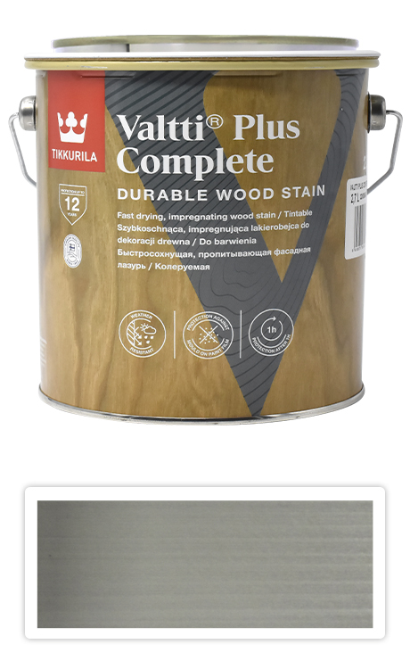 TIKKURILA Valtti Plus Complete - matná tenkovrstvá lazura 2.7 l Kaste 5081 TIKKURILA