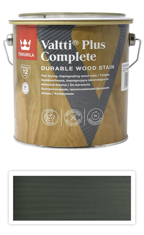 TIKKURILA Valtti Plus Complete - matná tenkovrstvá lazura 2.7 l Lehti 5066 TIKKURILA