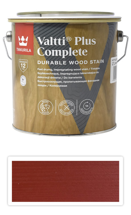 TIKKURILA Valtti Plus Complete - matná tenkovrstvá lazura 2.7 l Marja 5059 TIKKURILA