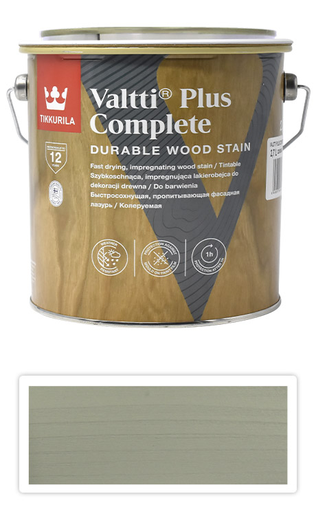 TIKKURILA Valtti Plus Complete - matná tenkovrstvá lazura 2.7 l Tuohi 5062 TIKKURILA