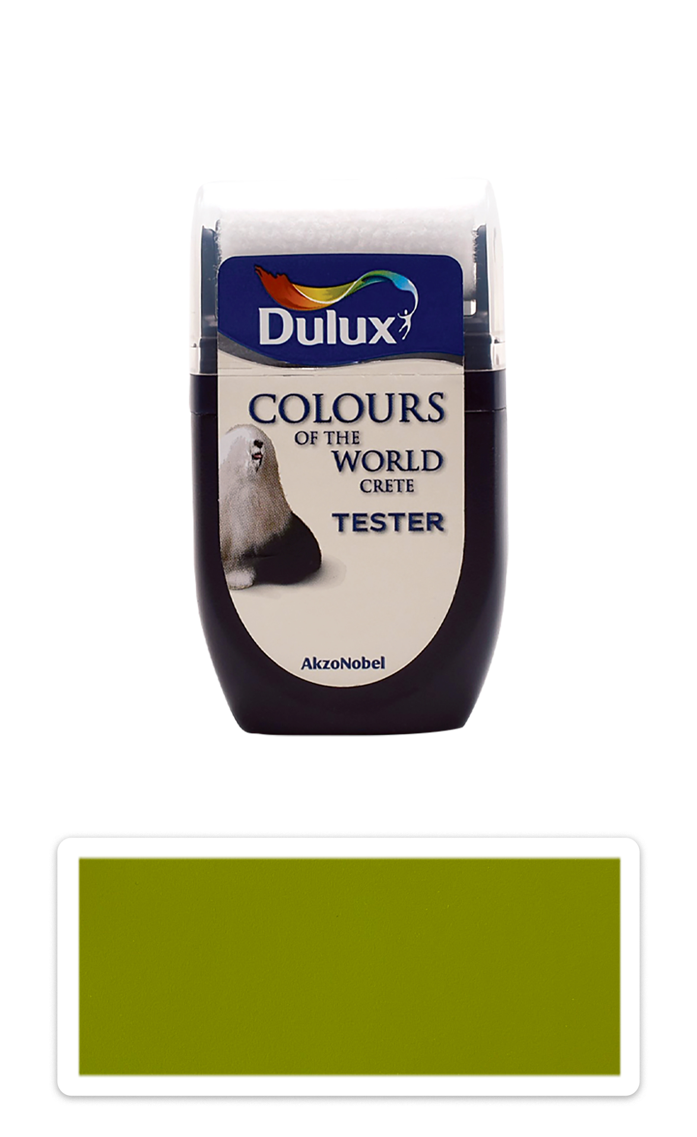 DULUX Colours of the World - matná krycí malířská barva 0.03 l Zelené terasy vzorek DULUX